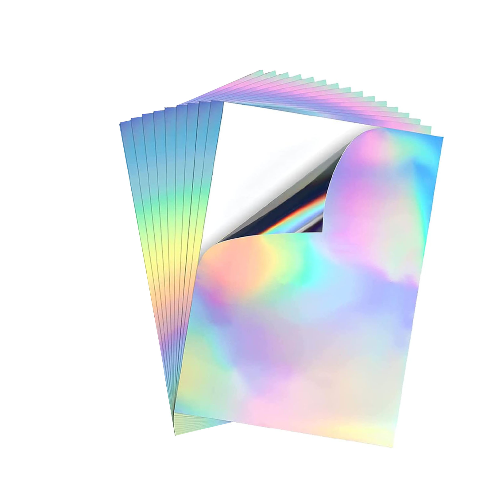 Commercial Vinyl Printing - 10sheets A4 Holographic Printable Sticker Paper