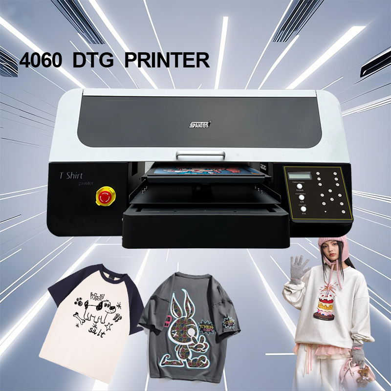 Commercial Printing Machine For Shirts - T Shirt Digital Printer 4060 Model