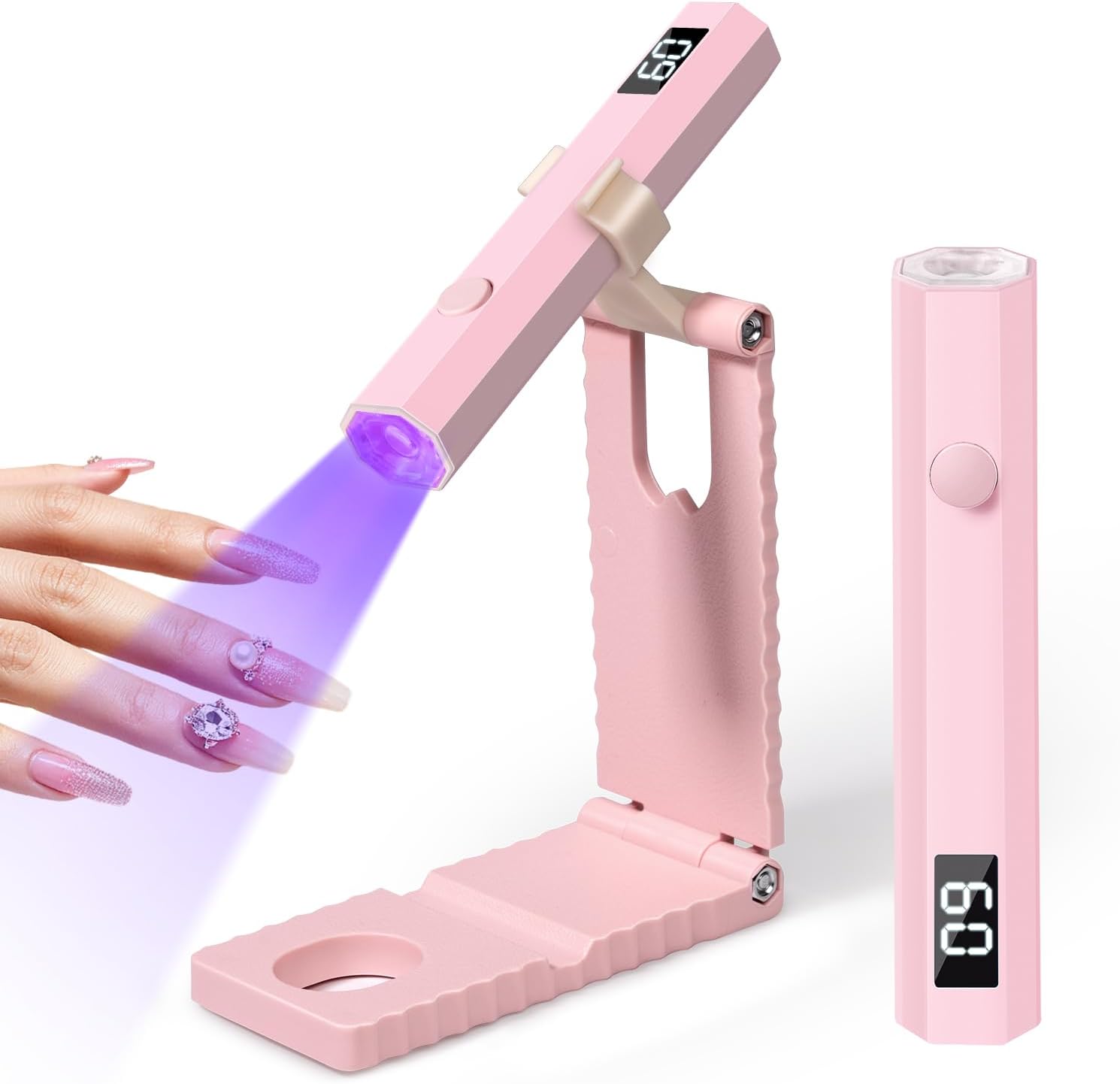 Exposure Unit Uv - Cordless UV/LED Nail Lamp Set Handheld
