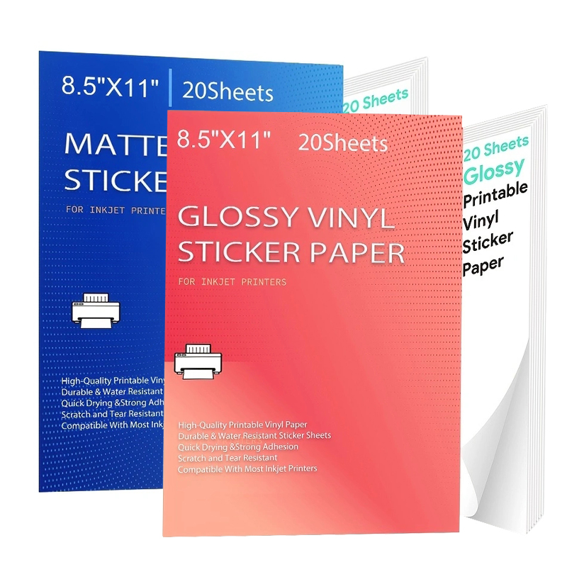 Commercial Vinyl Printing - Printable Vinyl Sticker Paper for Inkjet