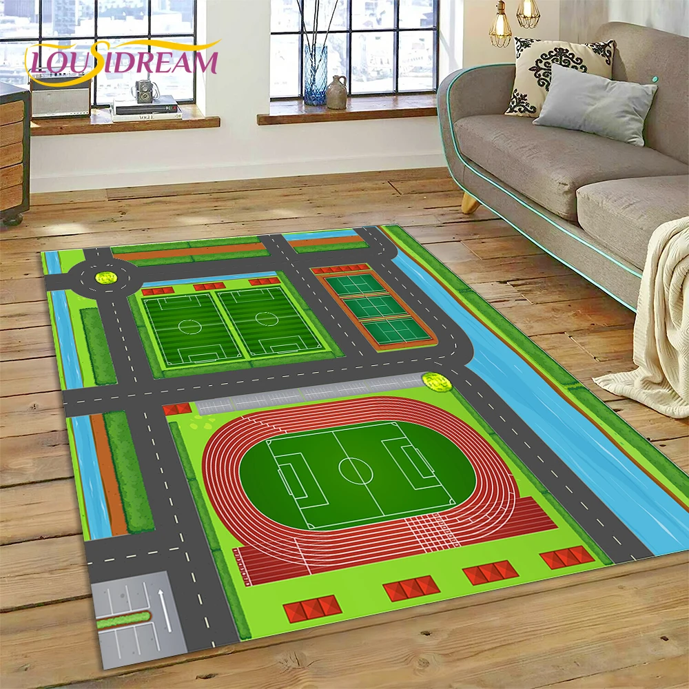 City Traffic Road Map Runway C - огляд і ціна Commercial Road Printing