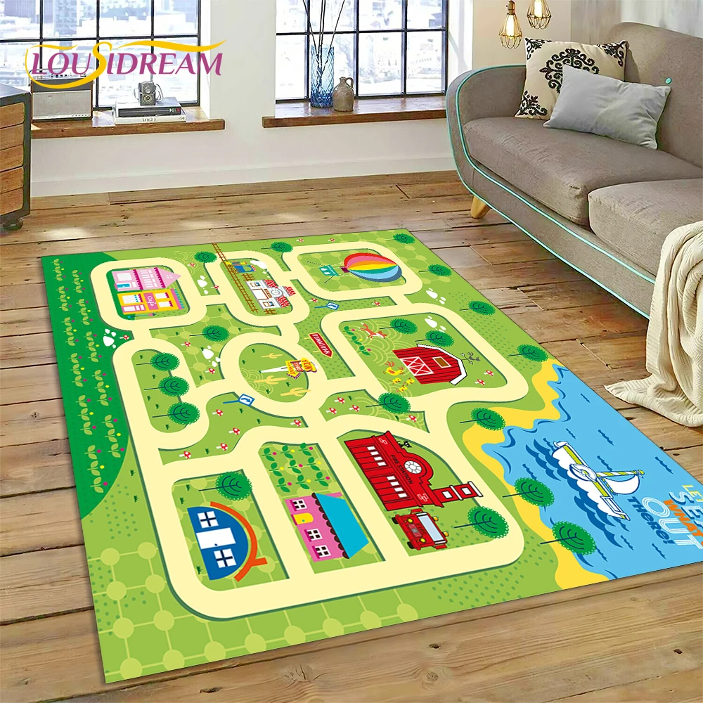 City Traffic Road Map Runway C - огляд і ціна Commercial Road Printing