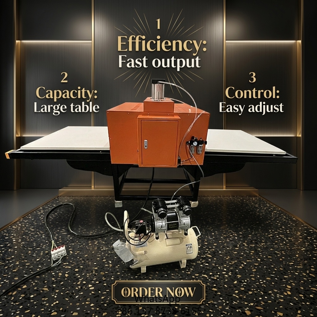 Automatic Pneumatic Double Sta - огляд і ціна Commercial Printing Machine For Shirts