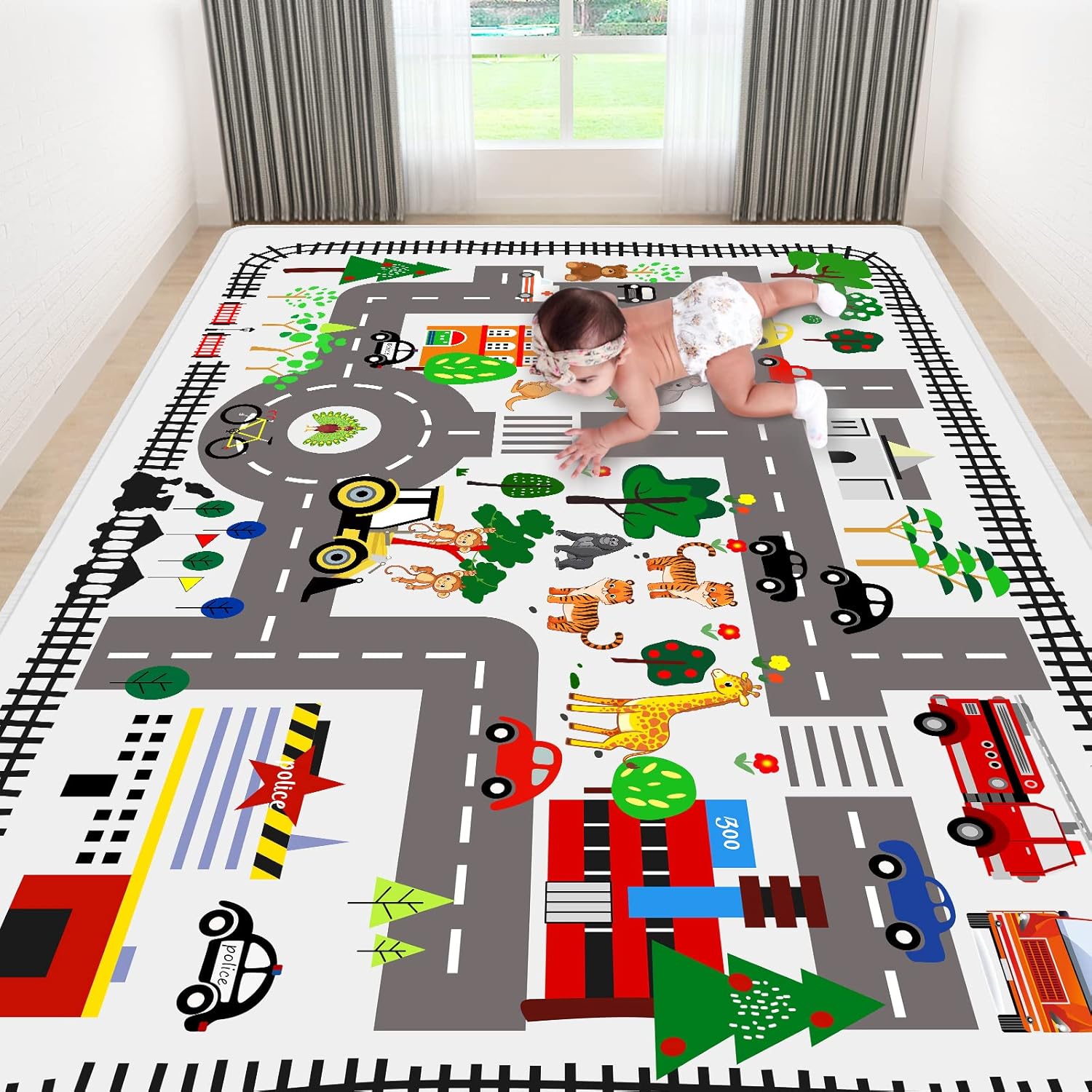 Kids Educational Road Map Numb - огляд і ціна Commercial Road Printing