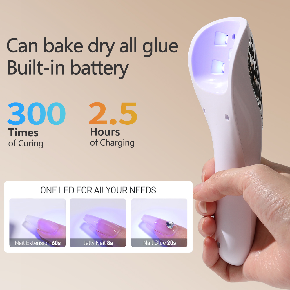 Handheld UV LED Lamp for Nails - огляд і ціна Exposure Unit Uv