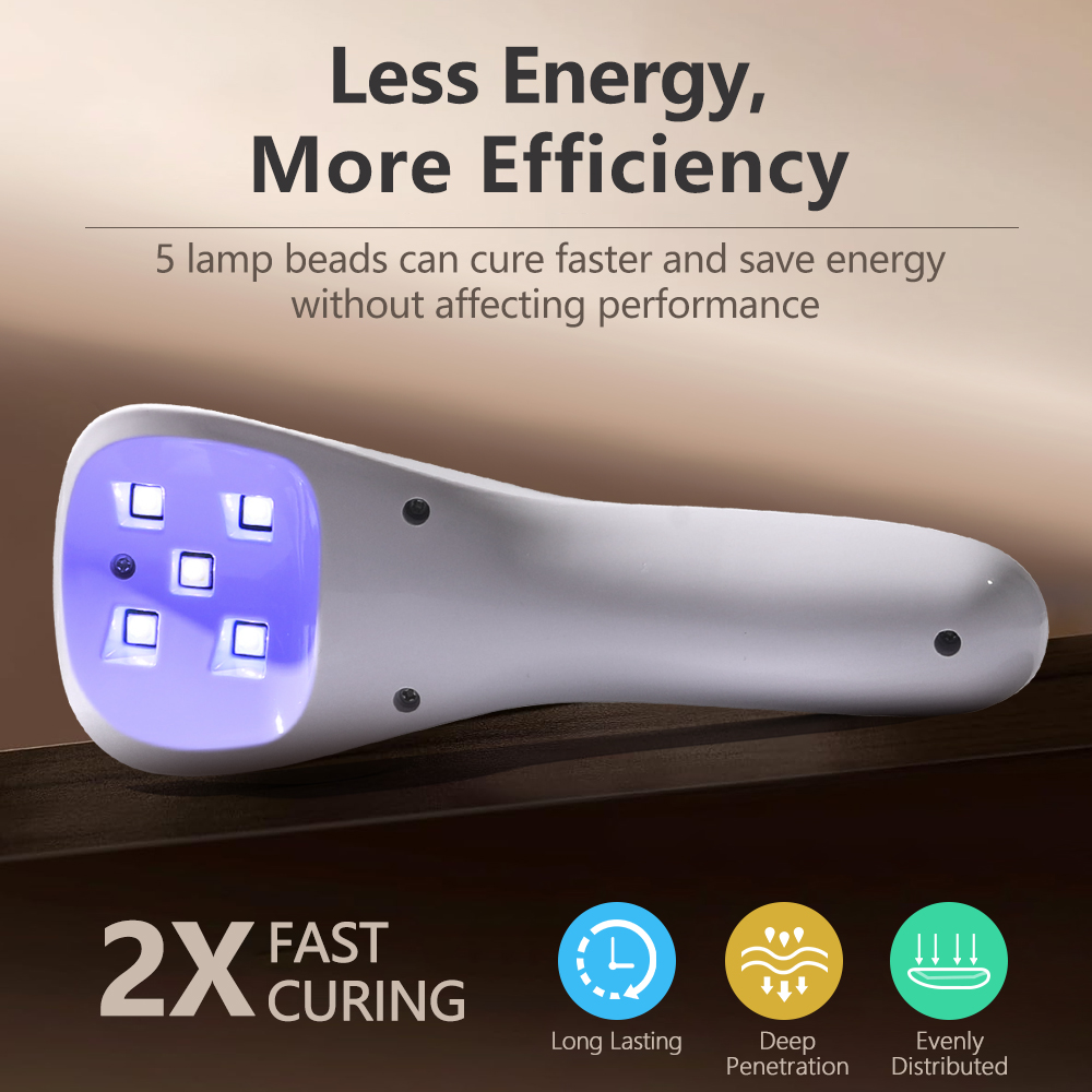 Handheld UV LED Lamp for Nails - огляд і ціна Exposure Unit Uv