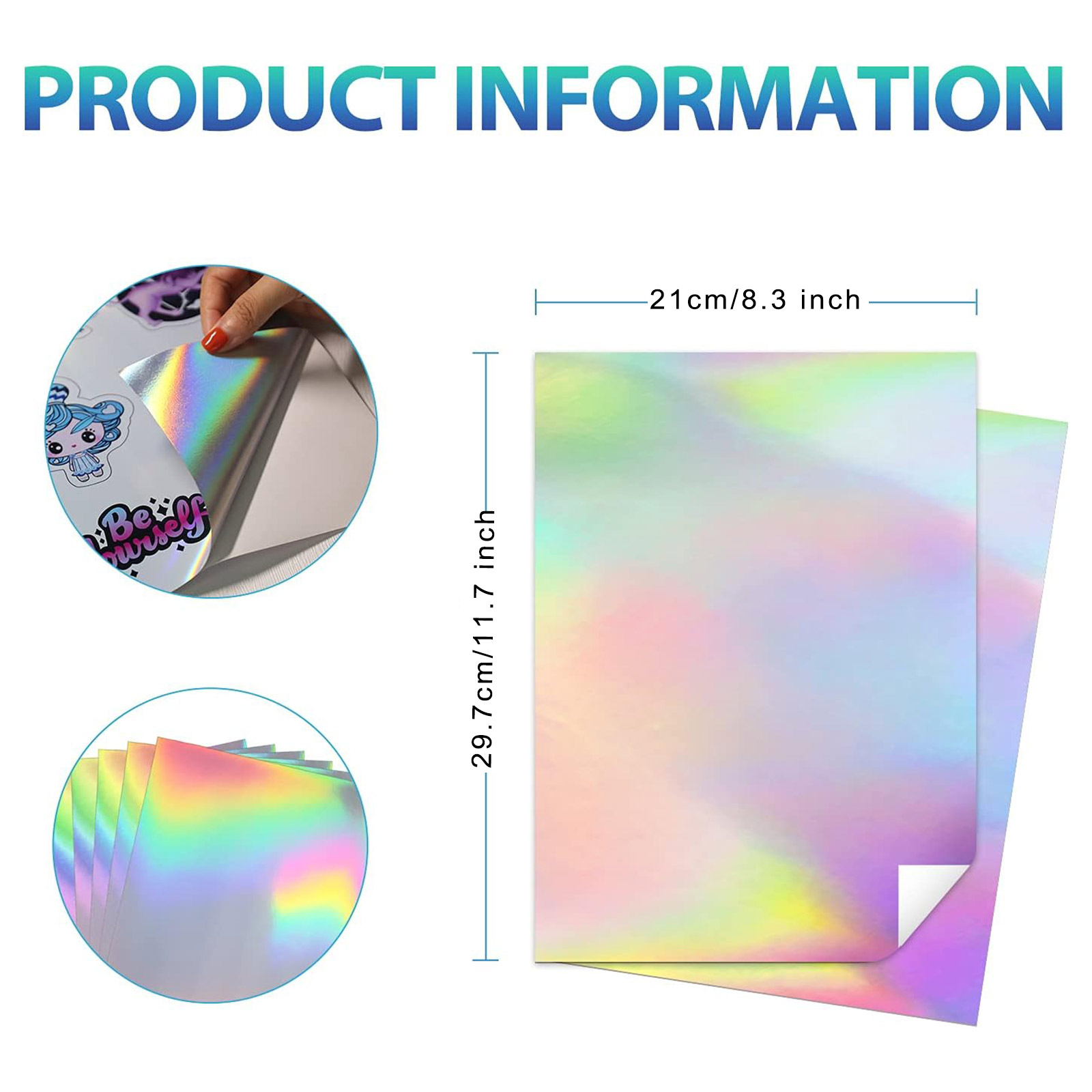 10sheets A4 Holographic Printa - огляд і ціна Commercial Vinyl Printing