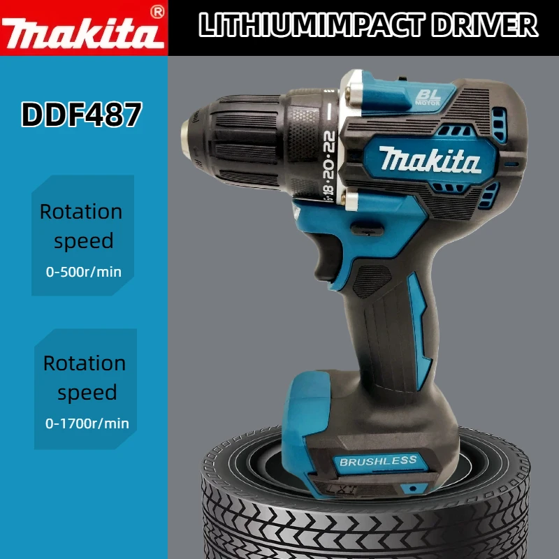 Makita DDF487 18V Cordless Bru - огляд і ціна Makita Drill Ddf484