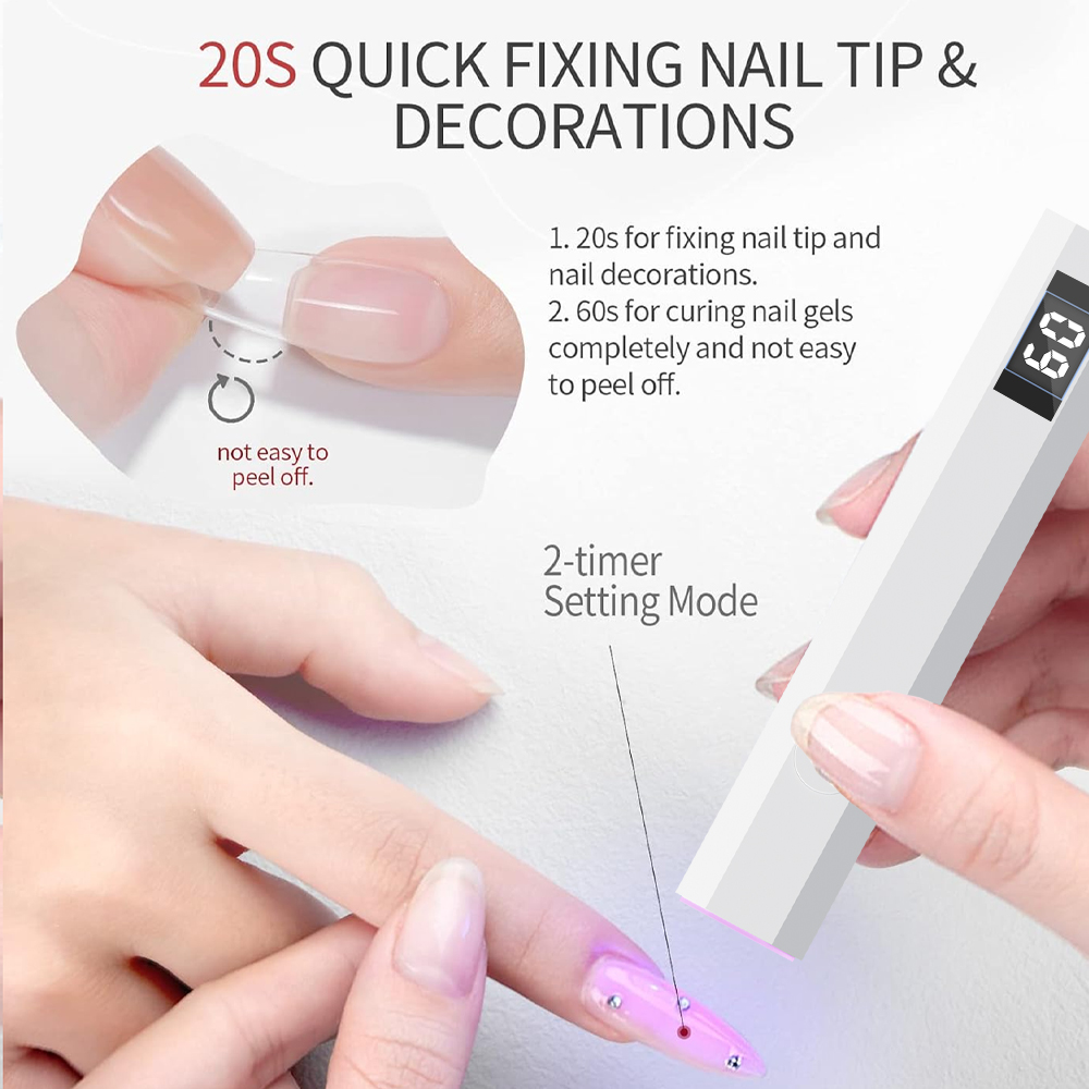 Timerable UV LED Nail Lamp wit - огляд і ціна Exposure Unit Uv