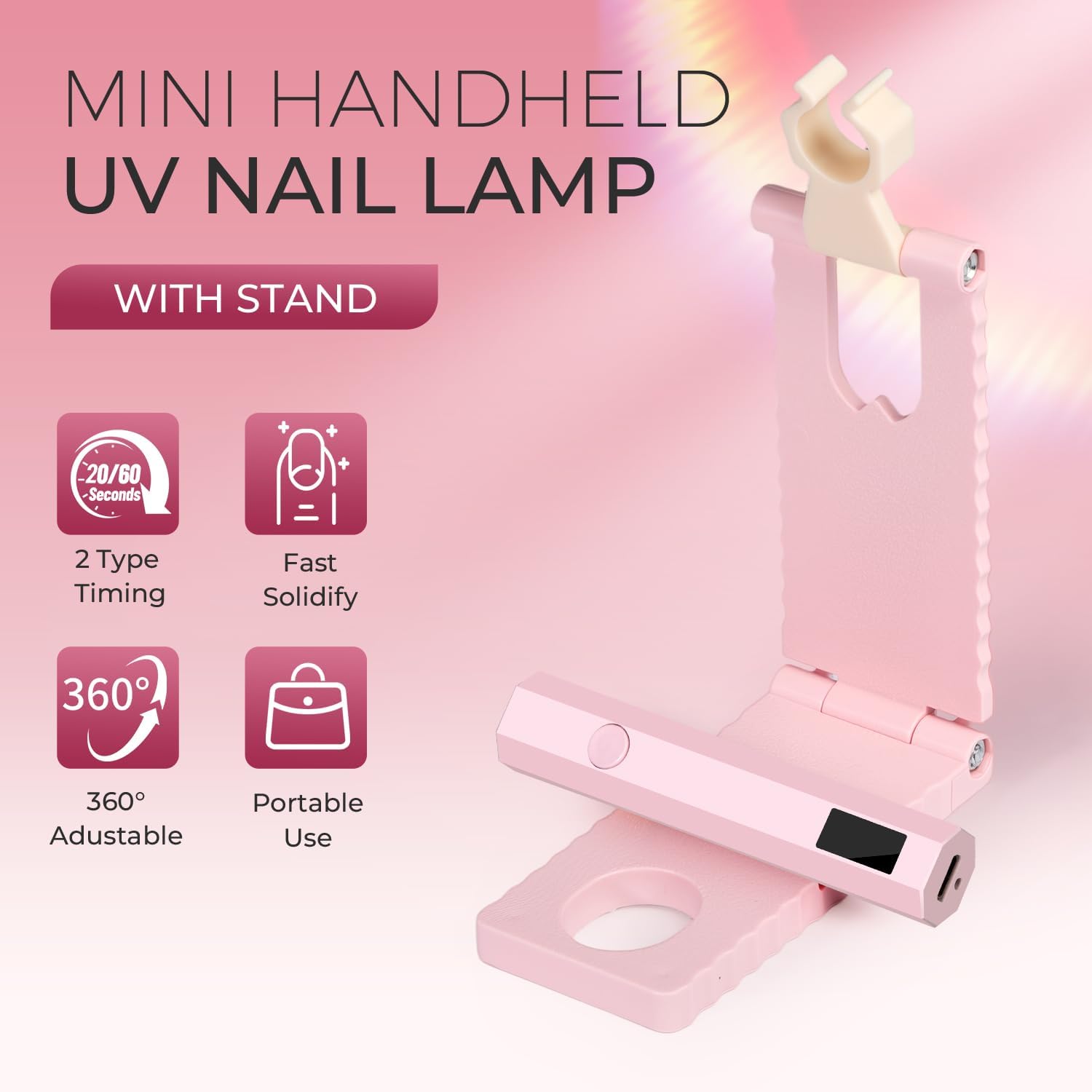 Cordless UV/LED Nail Lamp Set  - огляд і ціна Exposure Unit Uv