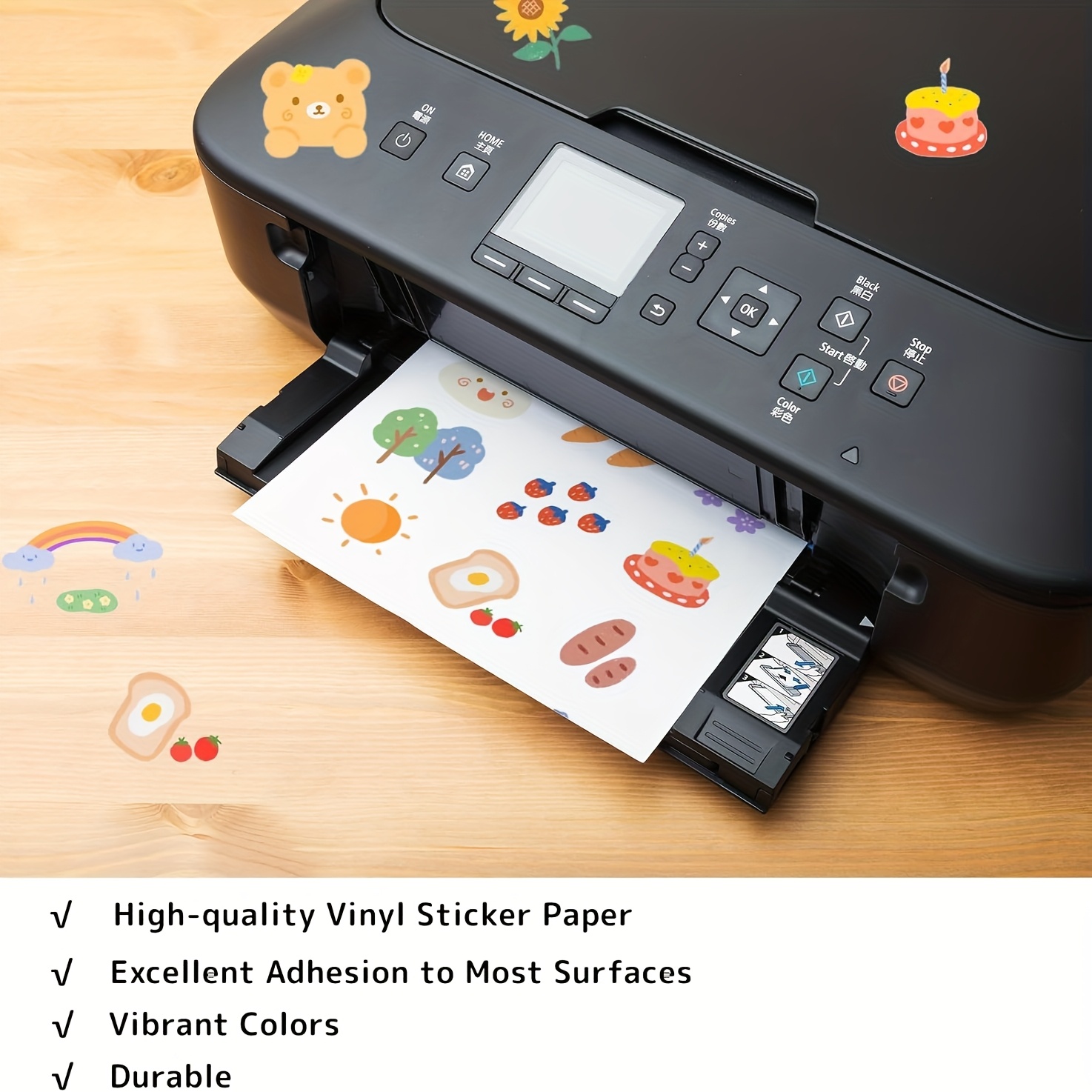 50 Sheets A4 PET Printable Vin - огляд і ціна Commercial Vinyl Printing