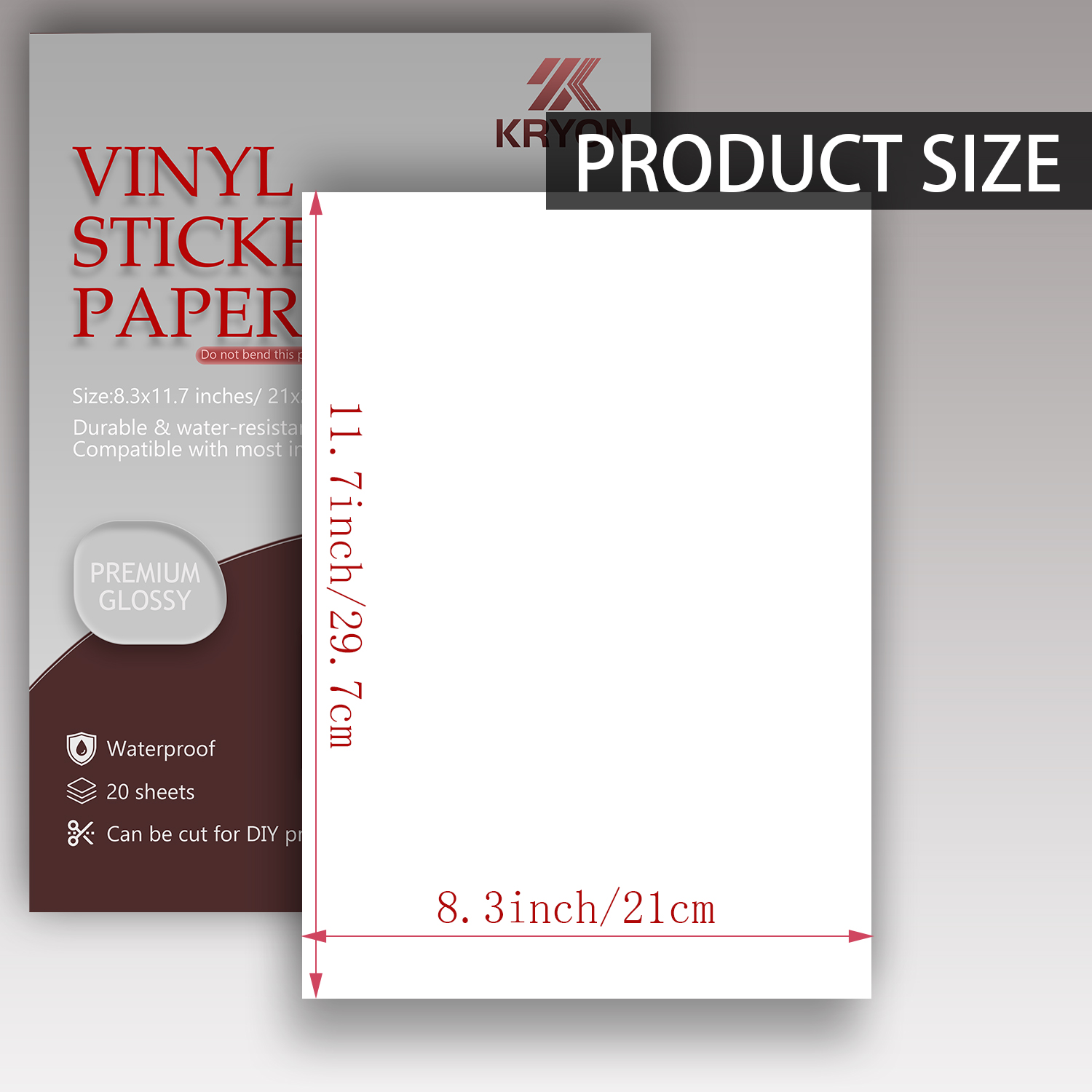 Glossy White Printable Vinyl S - огляд і ціна Commercial Vinyl Printing