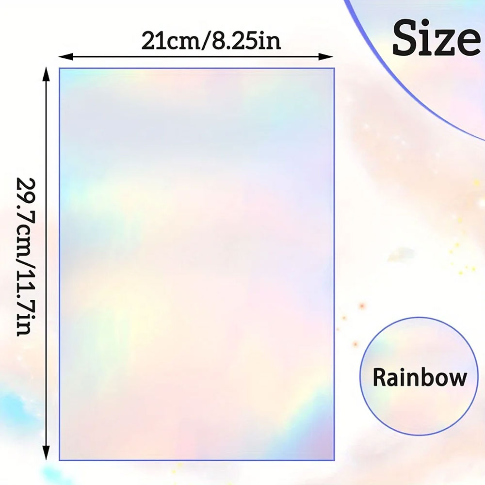 20 Sheets A4 Printable Hologra - огляд і ціна Commercial Vinyl Printing