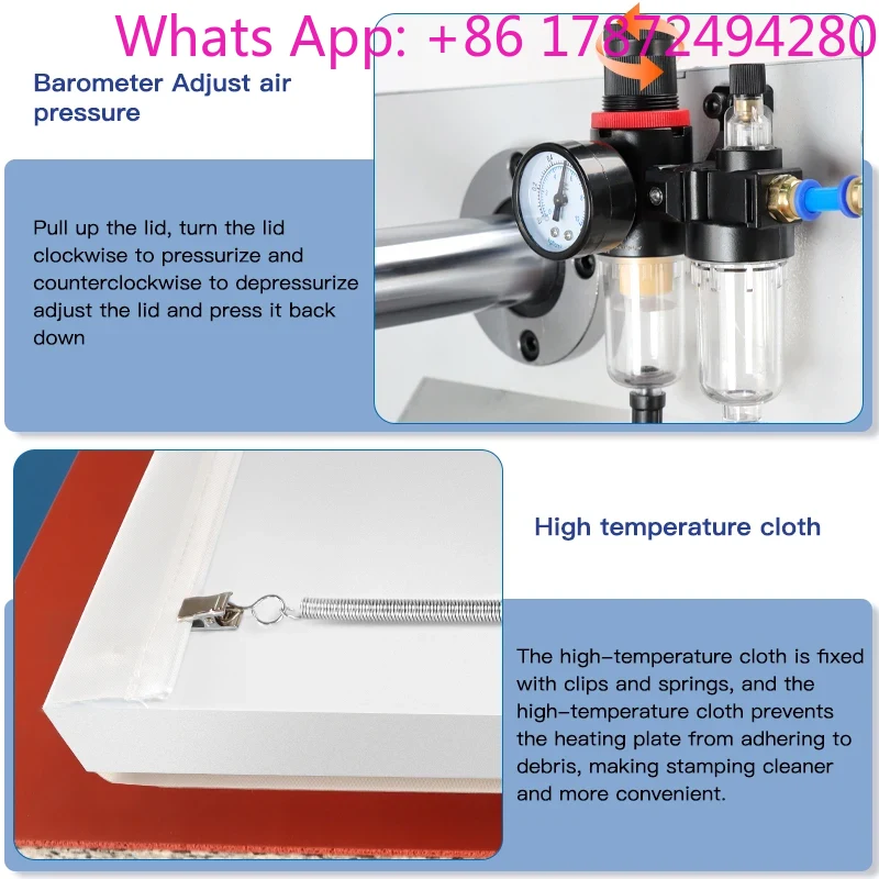 Dual Electric Slide Hot Stampi - огляд і ціна Commercial Printing Machine For Shirts
