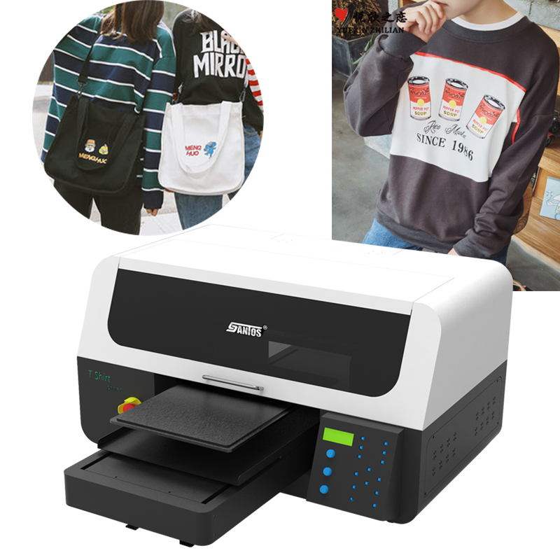 DTG Printer For Clothes 40cm*6 - огляд і ціна Commercial Printing Machine For Shirts