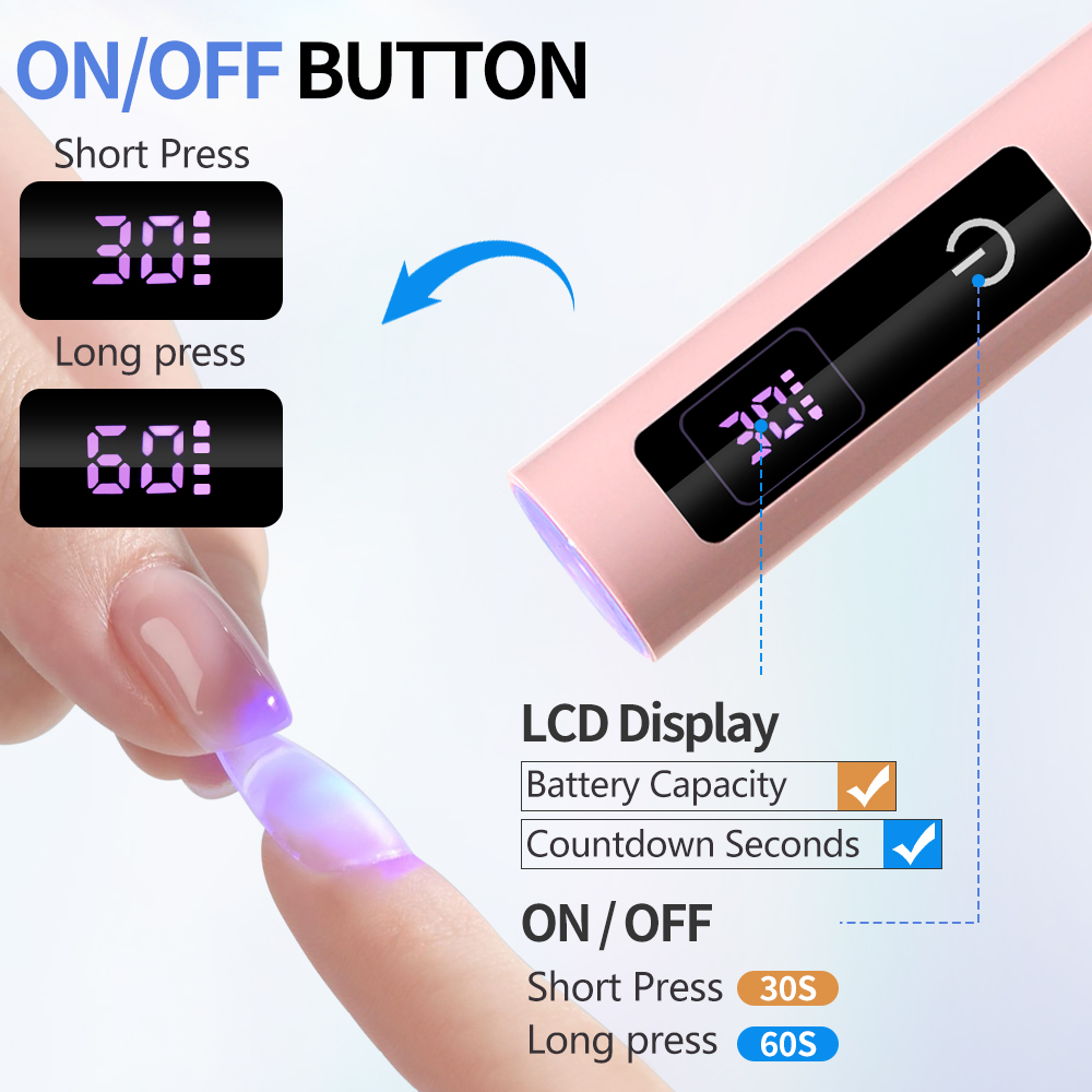 Touch Lamp Nail UV LED Dryer P - огляд і ціна Exposure Unit Uv