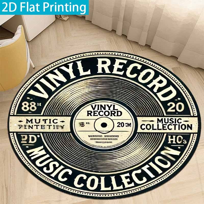 Vintage Distressed Black Beige - огляд і ціна Commercial Vinyl Printing