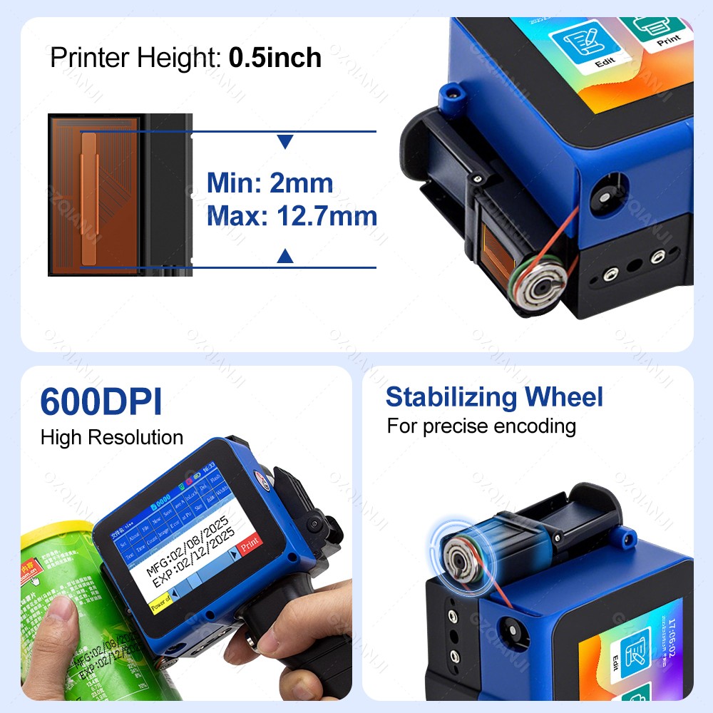 12.7mm Label Inkjet Printer Ha - огляд і ціна Commercial Fabric Printing Machine