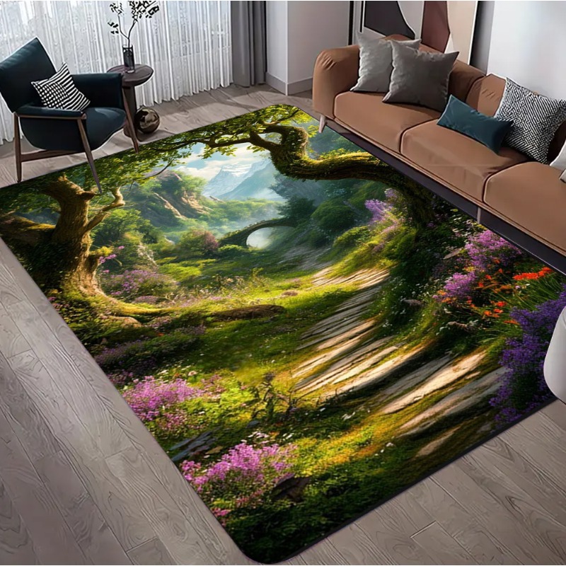 3D Optical Illusion Forest Pri - огляд і ціна Commercial Road Printing