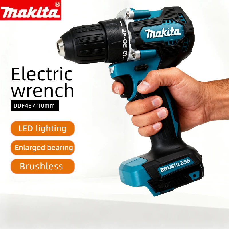 Makita 18V DDF487 Cordless Imp - огляд і ціна Makita Drill Ddf484
