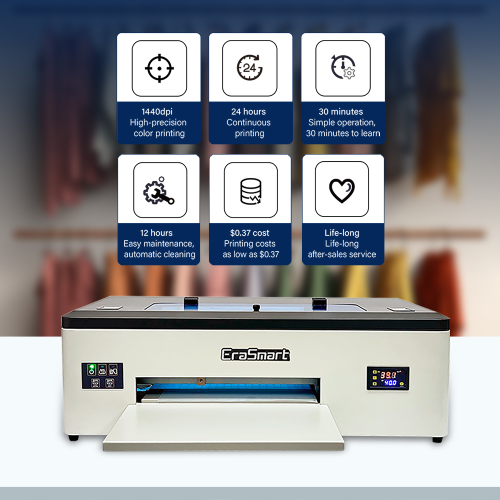EraSmart 1390 Print Head Inkje - огляд і ціна Commercial Printing Machine For Shirts