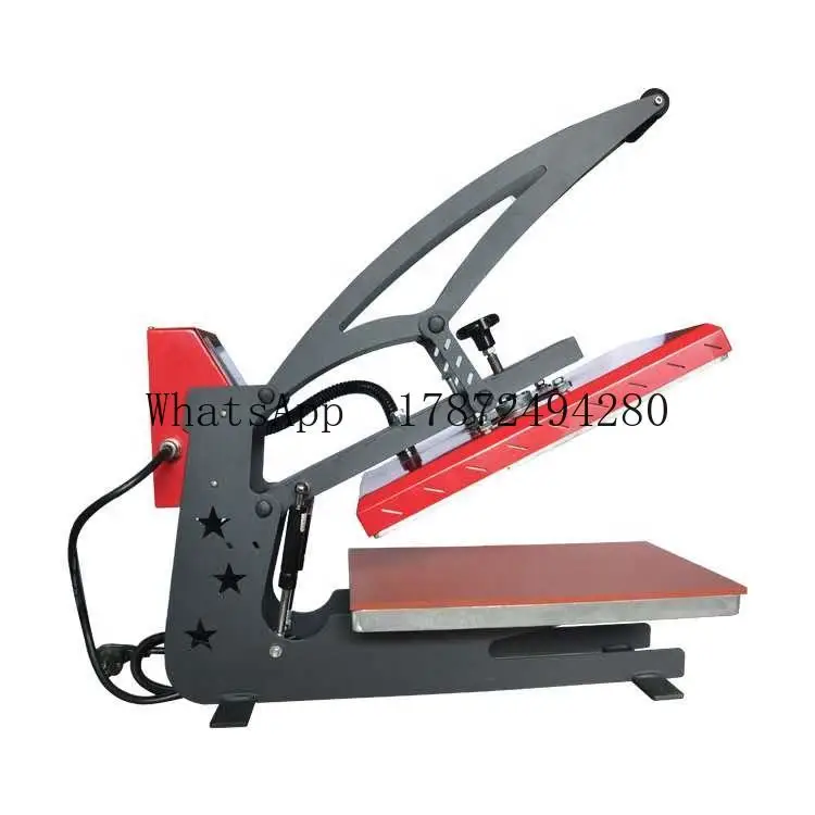 Manual High Pressure Heat Pres - огляд і ціна Commercial Printing Machine For Shirts