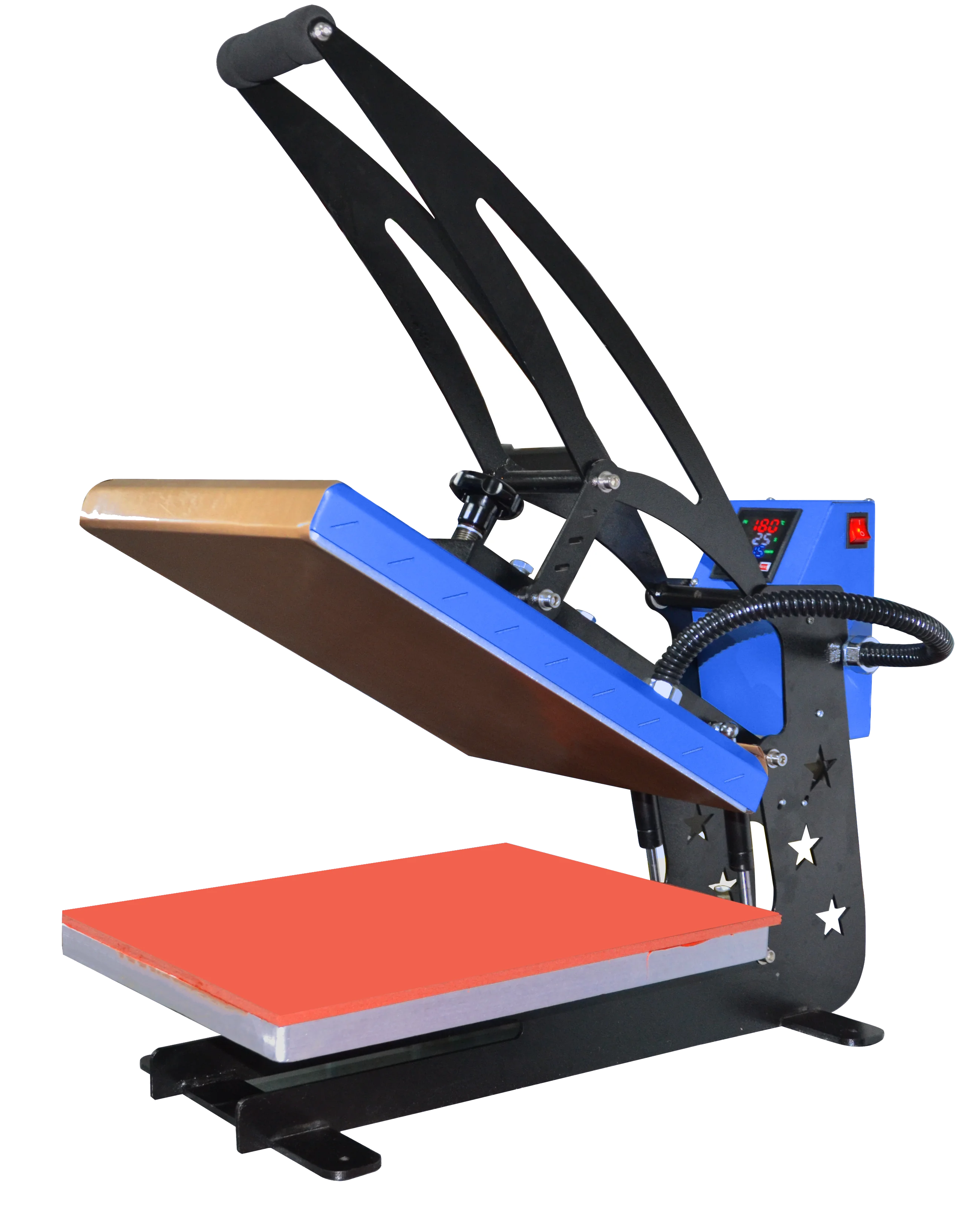 Manual High Pressure Heat Pres - огляд і ціна Commercial Printing Machine For Shirts