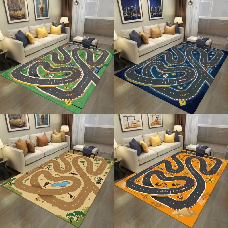 Newest Kids Race Track Road Ga - огляд і ціна Commercial Road Printing