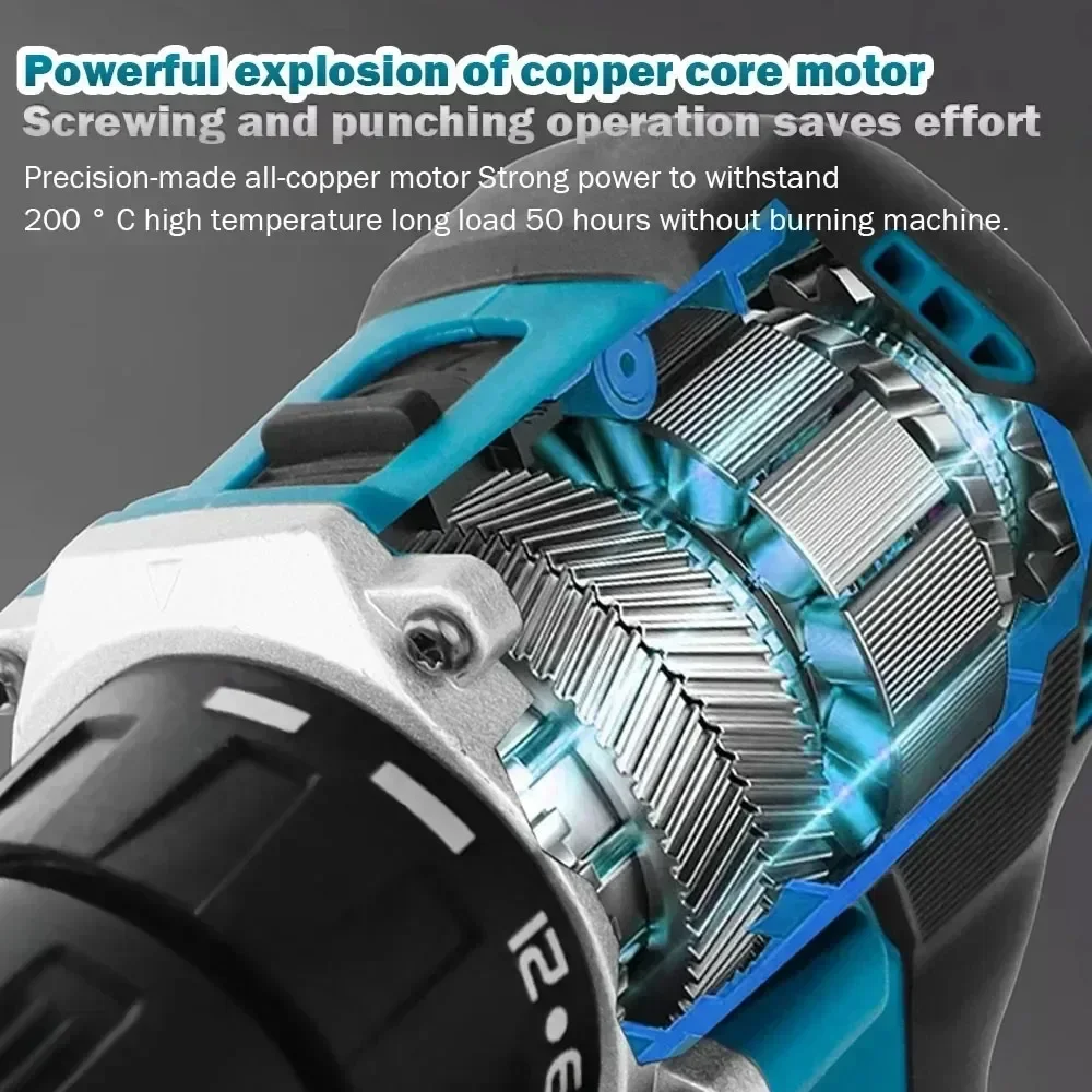 Makita 100%Original DDF487 Cor - огляд і ціна Makita Drill Ddf484